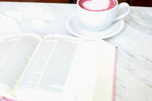 Load image into Gallery viewer, ESV Journaling Bible, Wheat and Honey Co. Edition, The Holy Bible Blush Hardcover