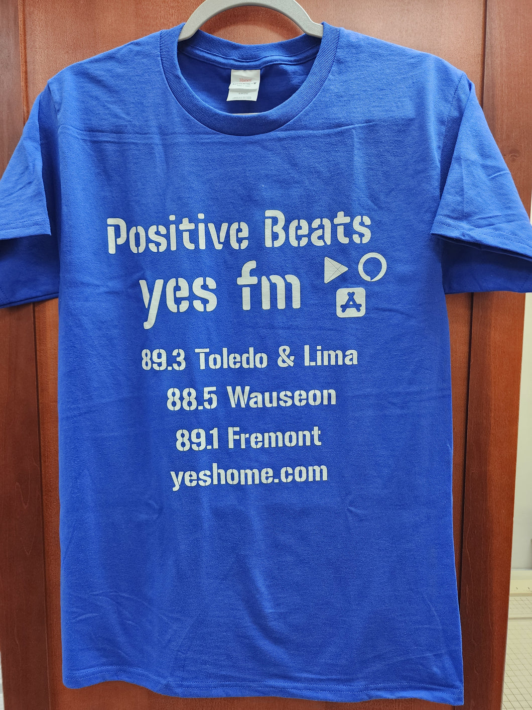 Blue YES FM T Shirt