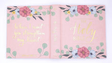 Load image into Gallery viewer, ESV Journaling Bible, Wheat and Honey Co. Edition, The Holy Bible Blush Hardcover
